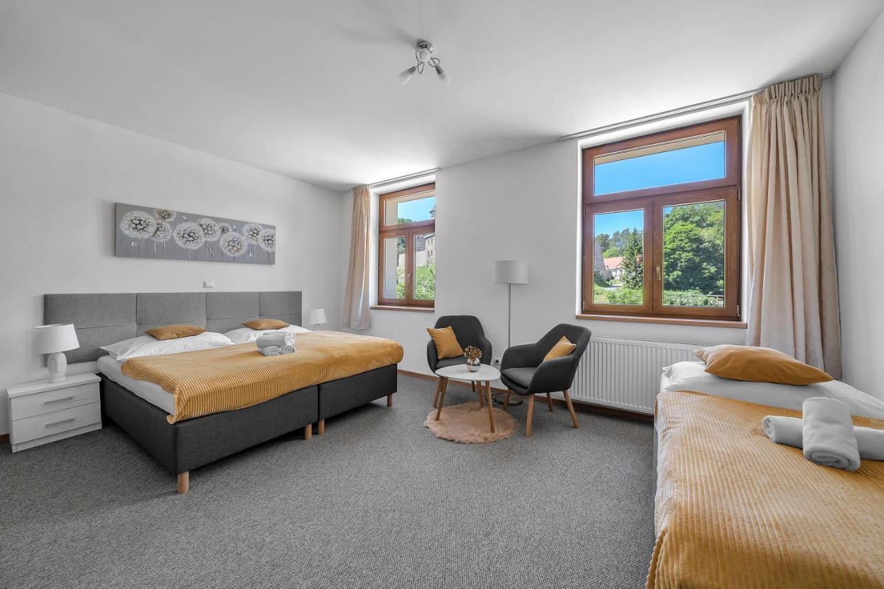 Hotel Podkost Libošovice Buitenkant foto